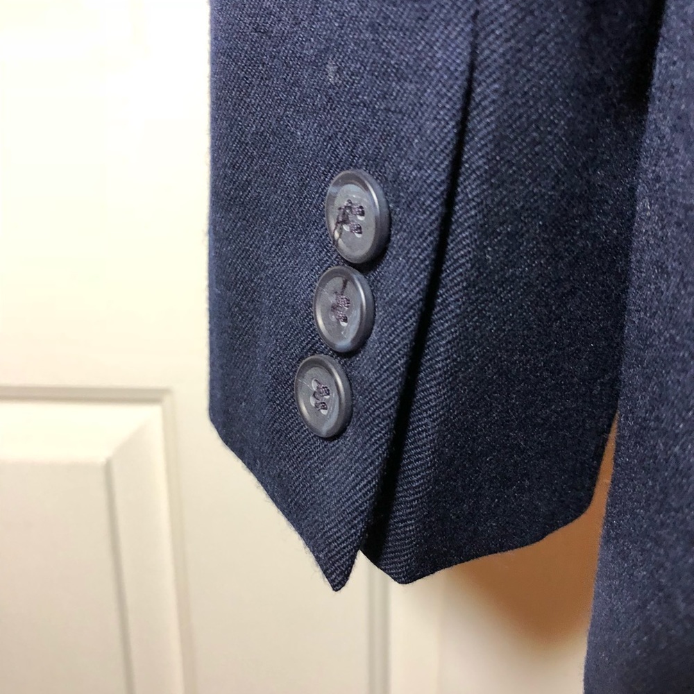 Pendleton Classic Navy One Button Wool Blazer 10 - image 5